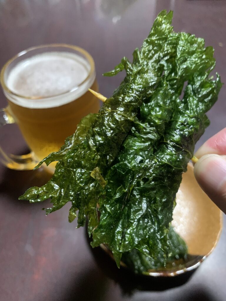 村や-しそ巻き-実食
